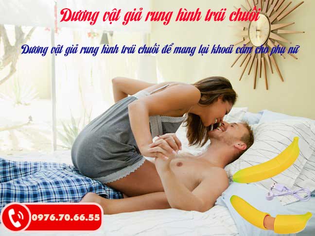 Dương vật giả rung hình trái chuối