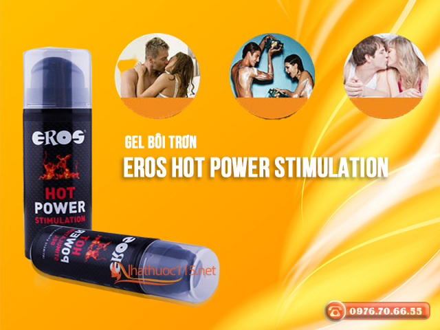 Cách dùng Gel Eros Hot Power Stimulation
