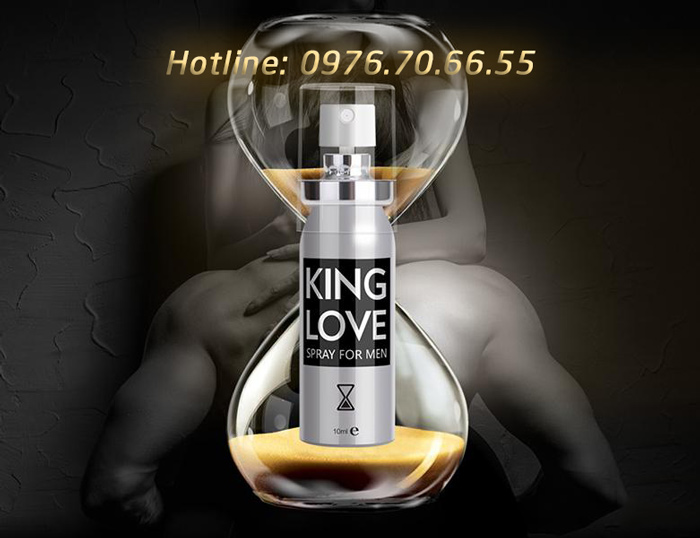 Thuốc Xịt King Love chống xuất tinh sớm