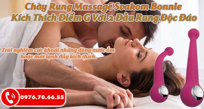 Chày Rung Massage Svakom Bonnie