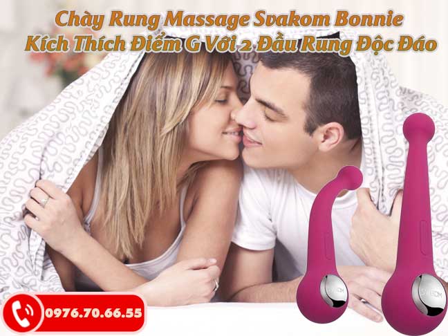 Chày Rung Massage Svakom Bonnie