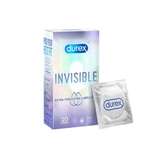 Bao cao su Durex Invisible Extra Thin Extra Lubricanted