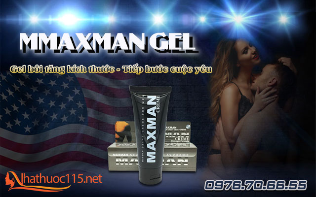 giới thiệu sản phẩm maxman gel