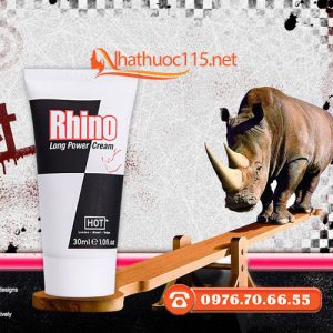 Kem tê giác kéo dài thời gian Rhino - hàng Áo