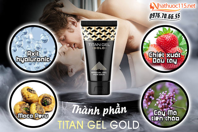 Titan Gel Gold thành phần