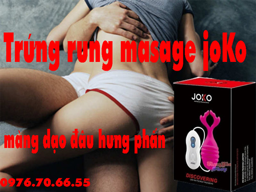 Trứng Rung Massage Cao Cấp Kích Thích Điểm G Joko Nhật Bản