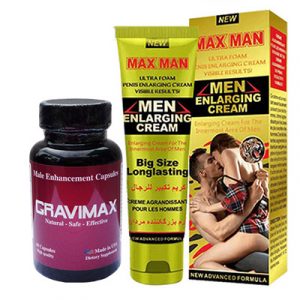 Combo Cravimax + MaxMan Cream cải thiện đa diện sinh lý ở nam giới