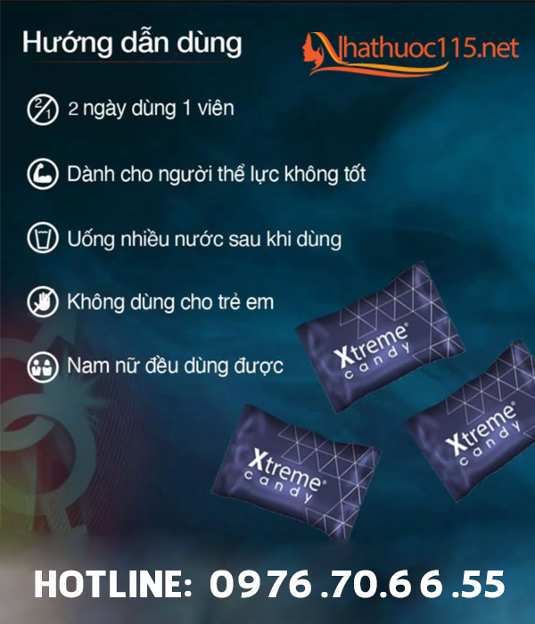 Kẹo sâm Xtreme - tăng cường sinh lý nam hiệu quả