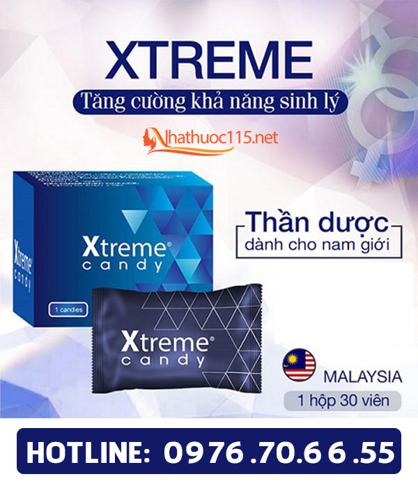 Kẹo sâm Xtreme - tăng cường sinh lý nam hiệu quả