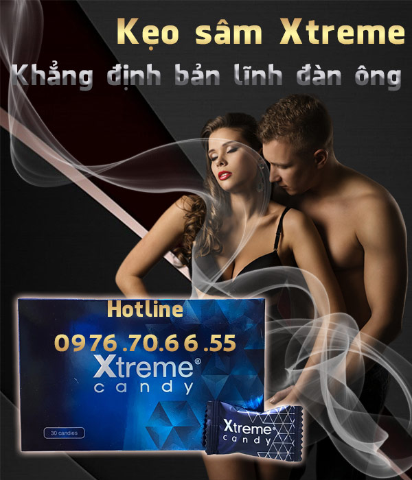 Kẹo sâm Xtreme - tăng cường sinh lý nam hiệu quả