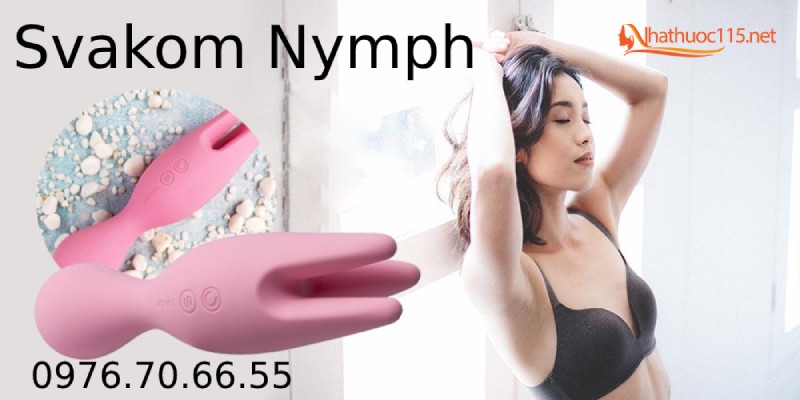 SVAKOM Nymph - Đồ chơi tình yêu massage phòng the dành cho cặp đôi