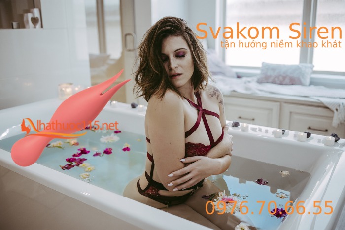 Svakom Siren - Lưỡi đôi rung cường độ cao kích thích phụ nữ