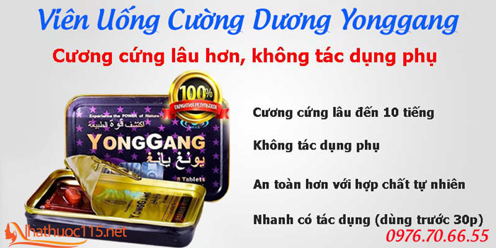 Viên Uống Cường Dương Yonggang 