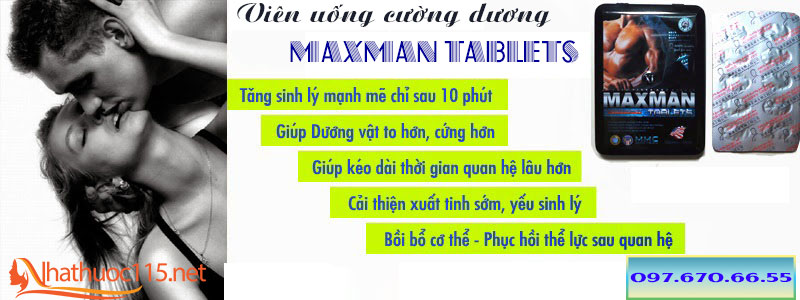 Maxman tablets