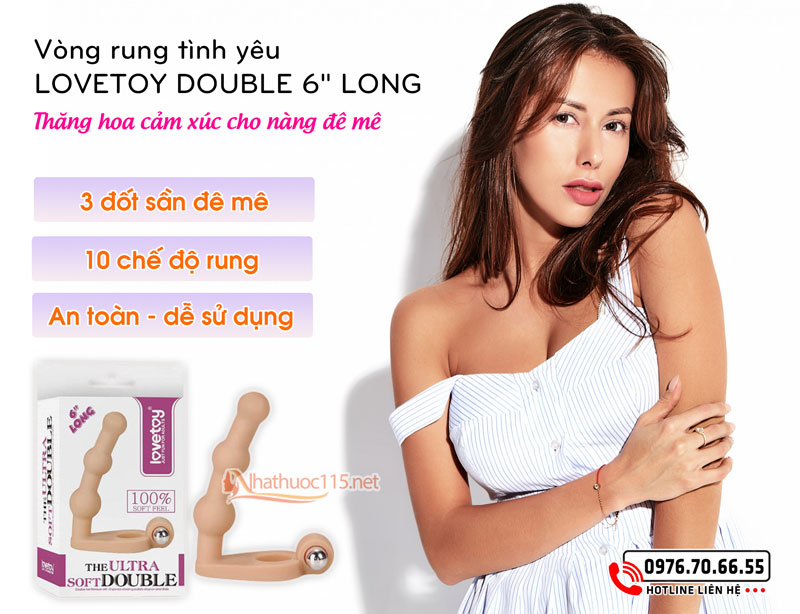 LOVETOY DOUBLE 6" LONG có tốt không