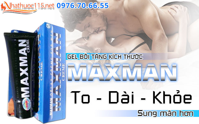 ưu điểm gel maxman cream