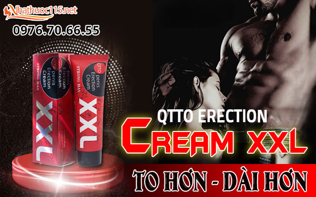 giới thiệu qtto penis erection cream xxl