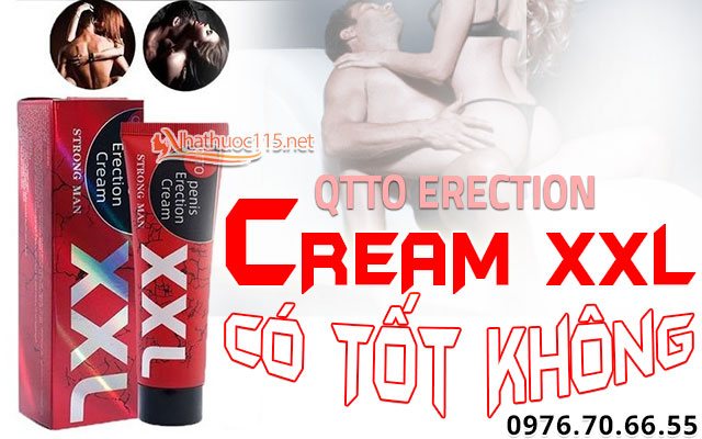 qtto penis erection cream xxl có tốt không