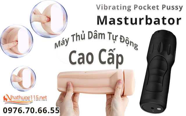 giới thiệu vibrating pocket pussy masturbator