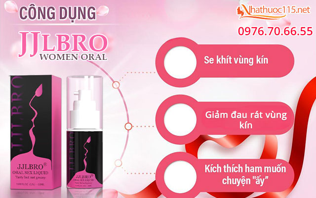 công dụng jjlbro women oral